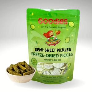 Freeze-Dried Semi-Sweet Pickles